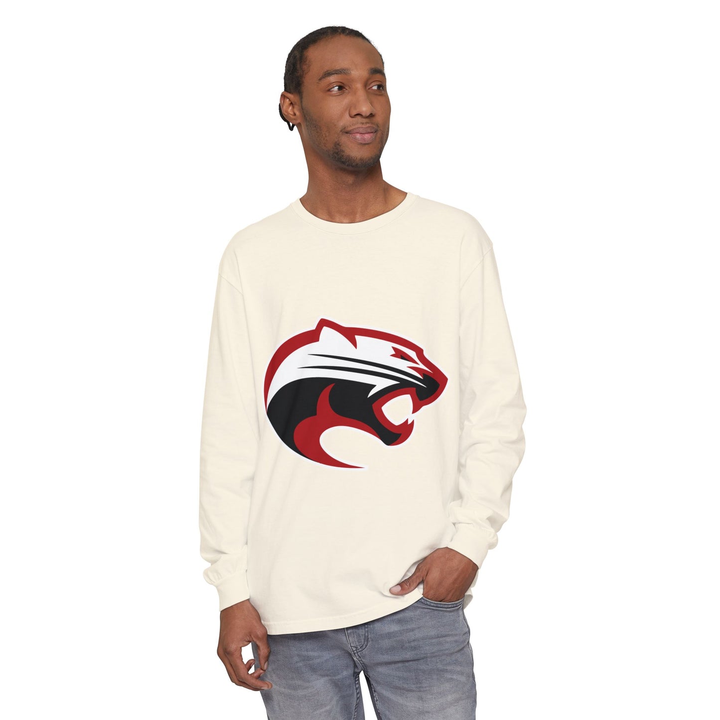 Garment-Dyed Long Sleeve Tee