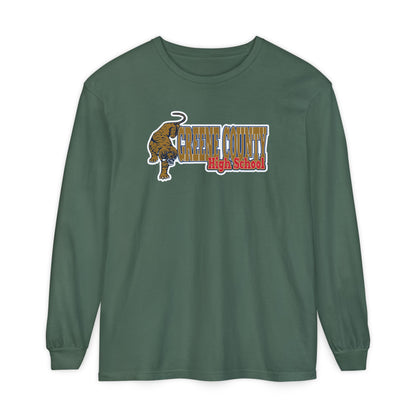 Garment-Dyed Long Sleeve Tee