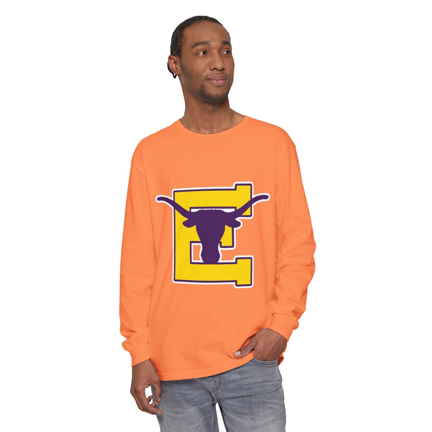 Garment-Dyed Long Sleeve Tee