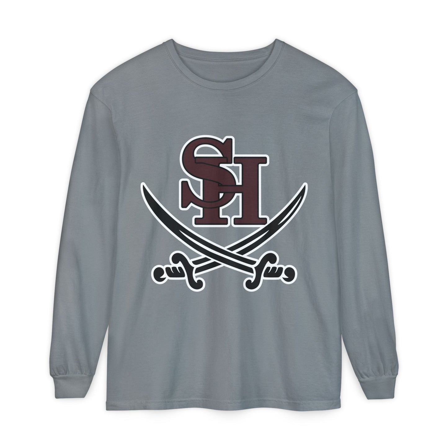 Garment-Dyed Long Sleeve Tee