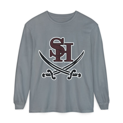 Garment-Dyed Long Sleeve Tee