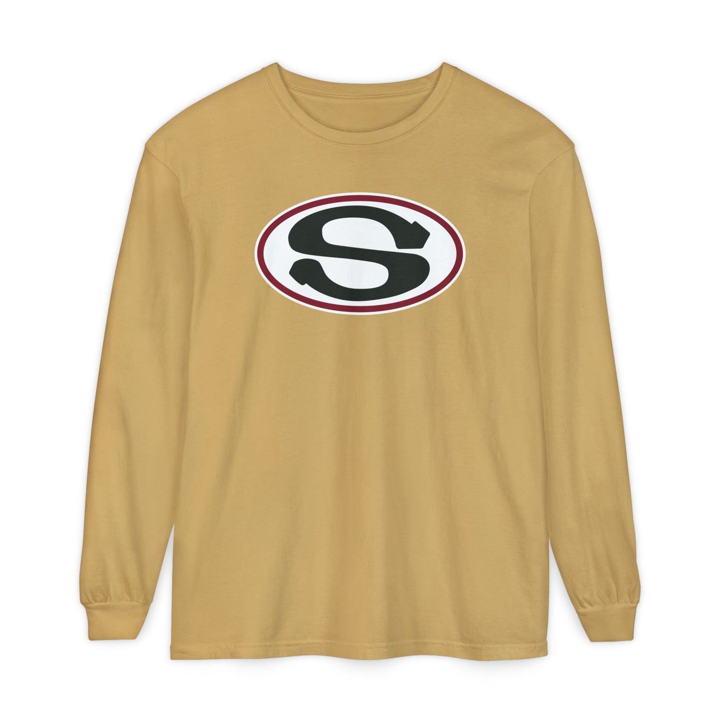 Garment-Dyed Long Sleeve Tee
