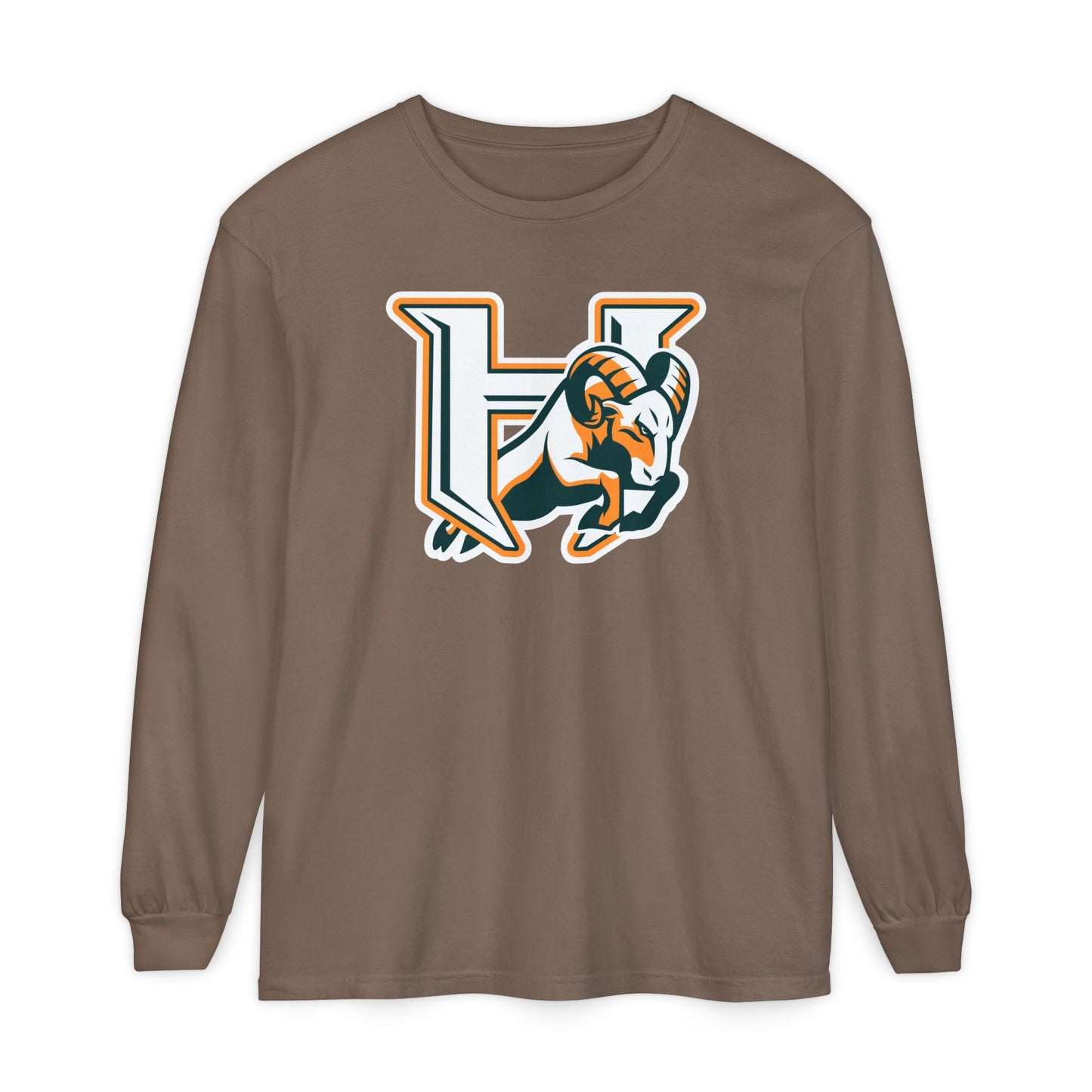 Garment-Dyed Long Sleeve Tee