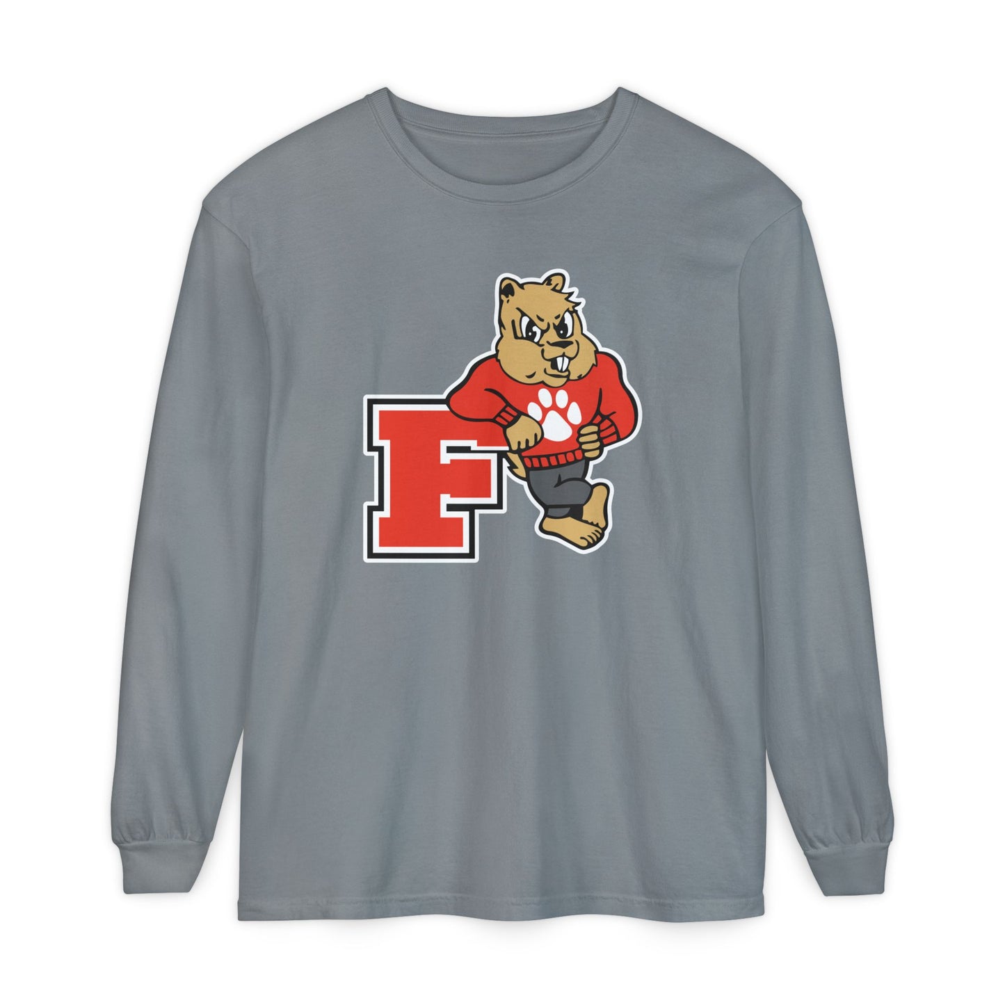 Garment-Dyed Long Sleeve Tee