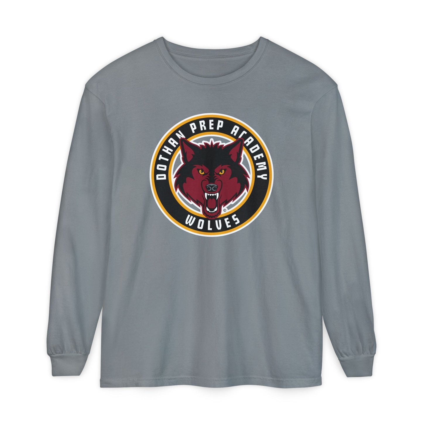 Garment-Dyed Long Sleeve Tee