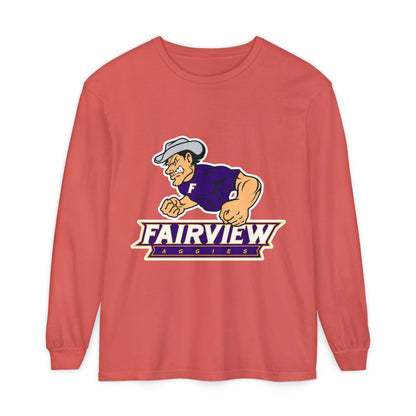 Garment-Dyed Long Sleeve Tee