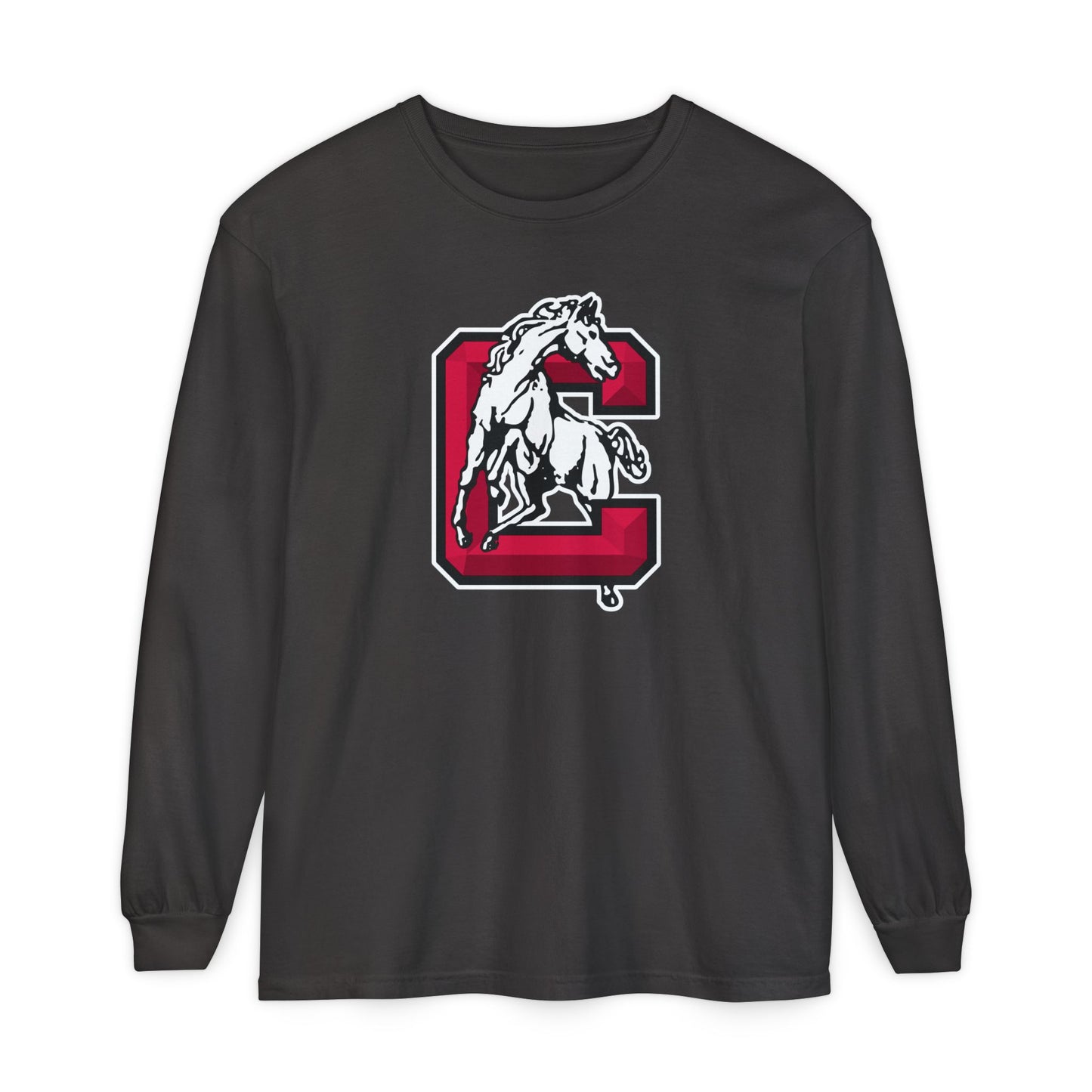Garment-Dyed Long Sleeve Tee