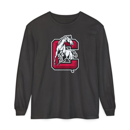 Garment-Dyed Long Sleeve Tee