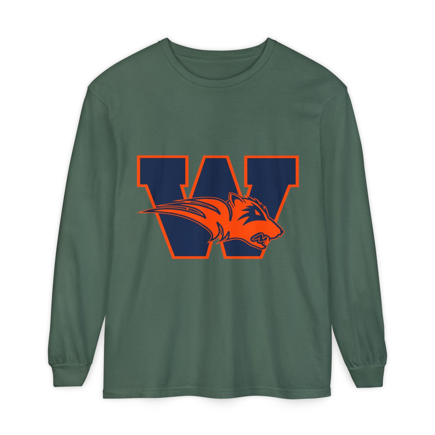 Garment-Dyed Long Sleeve Tee