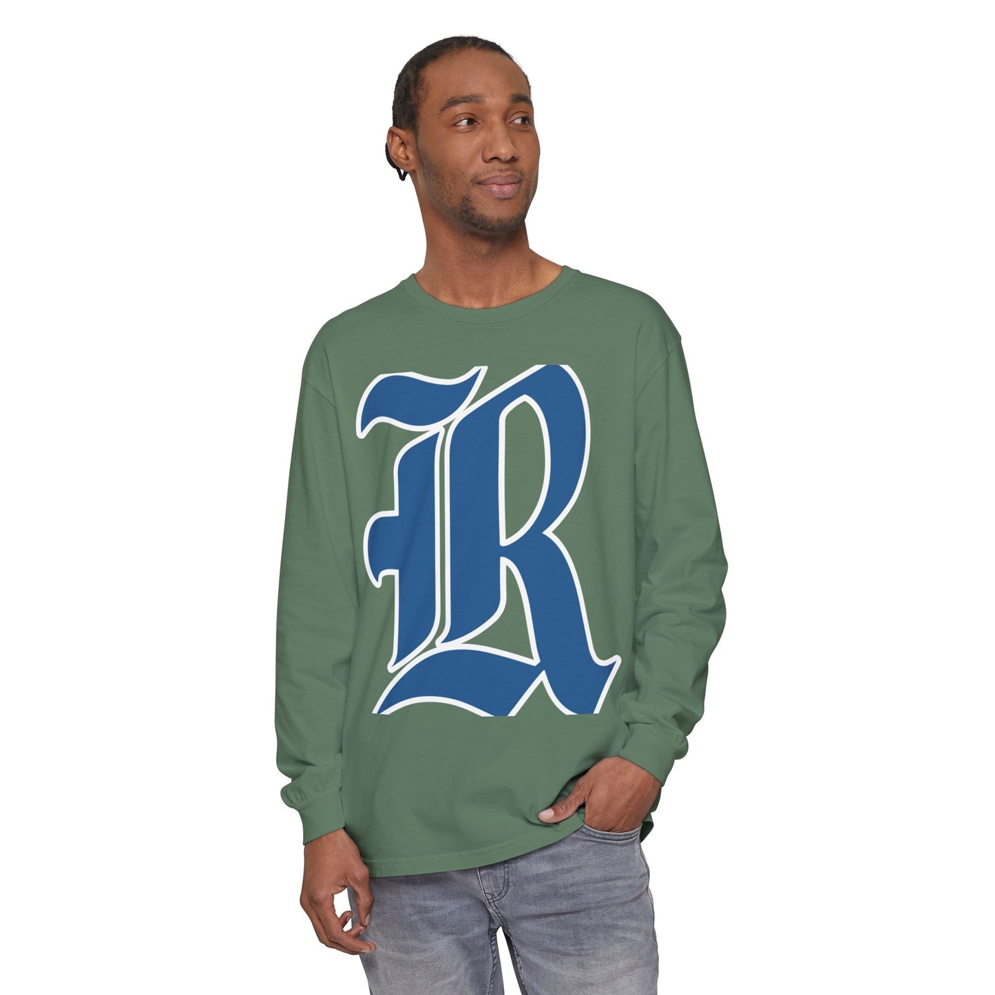 Garment-Dyed Long Sleeve Tee