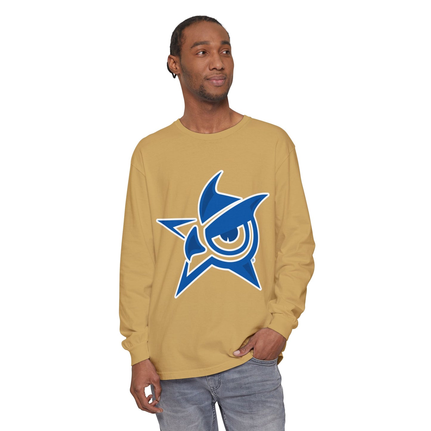 Garment-Dyed Long Sleeve Tee