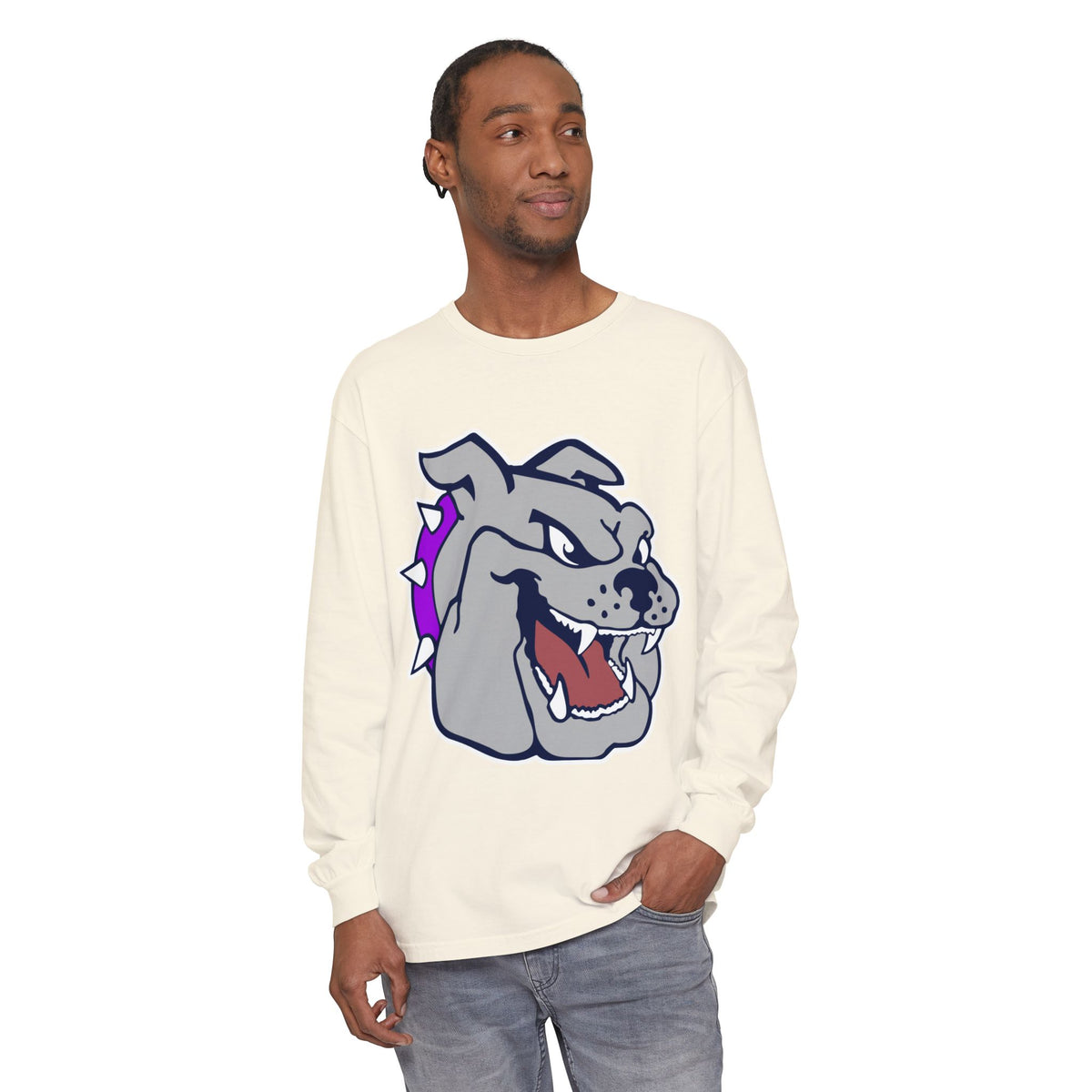 Garment-Dyed Long Sleeve Tee