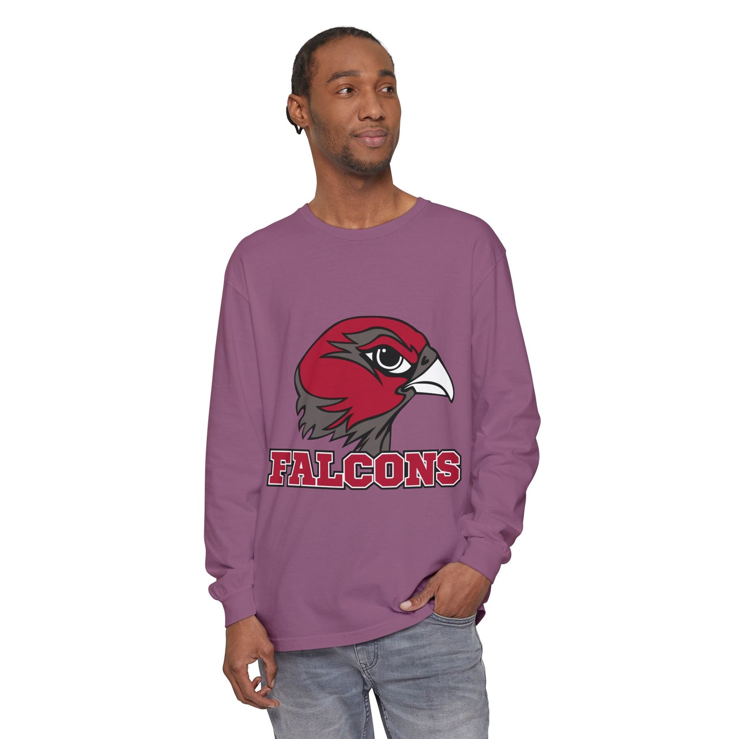 Garment-Dyed Long Sleeve Tee