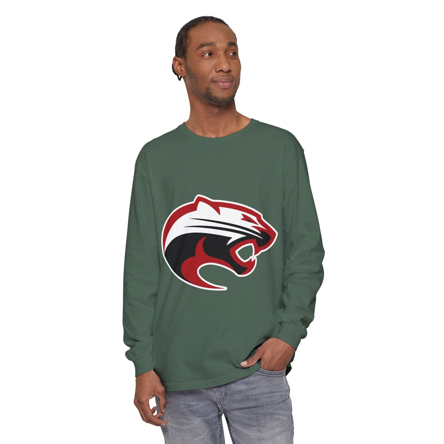 Garment-Dyed Long Sleeve Tee