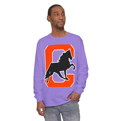 Garment-Dyed Long Sleeve Tee