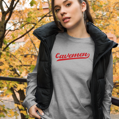 American Fork Cavemen Design 13 — Athletic Heather