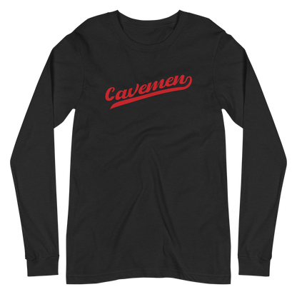 American Fork Cavemen Design 13 — Black Heather