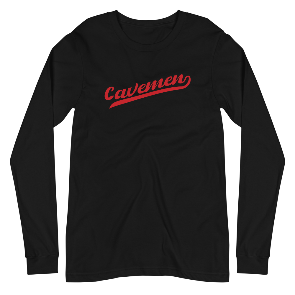 American Fork Cavemen Design 13 — Black