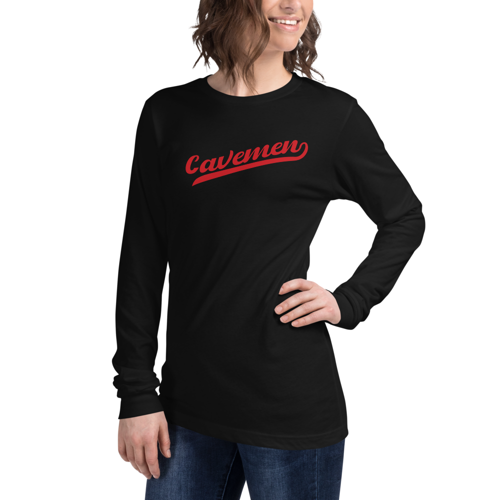 American Fork Cavemen Design 13 — Black