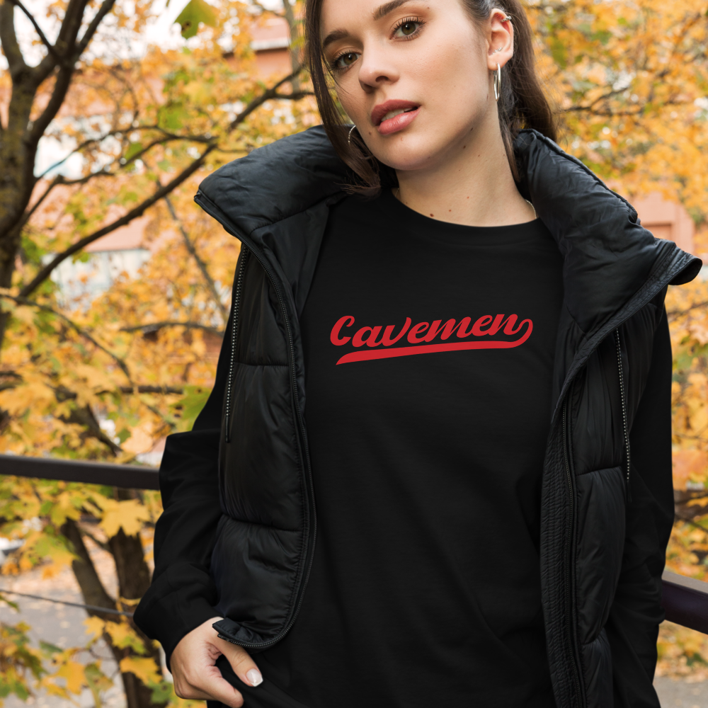 American Fork Cavemen Design 13 — Black