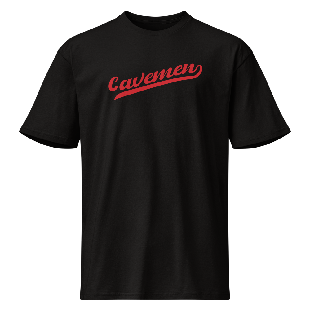 American Fork Cavemen Design 13 — Black