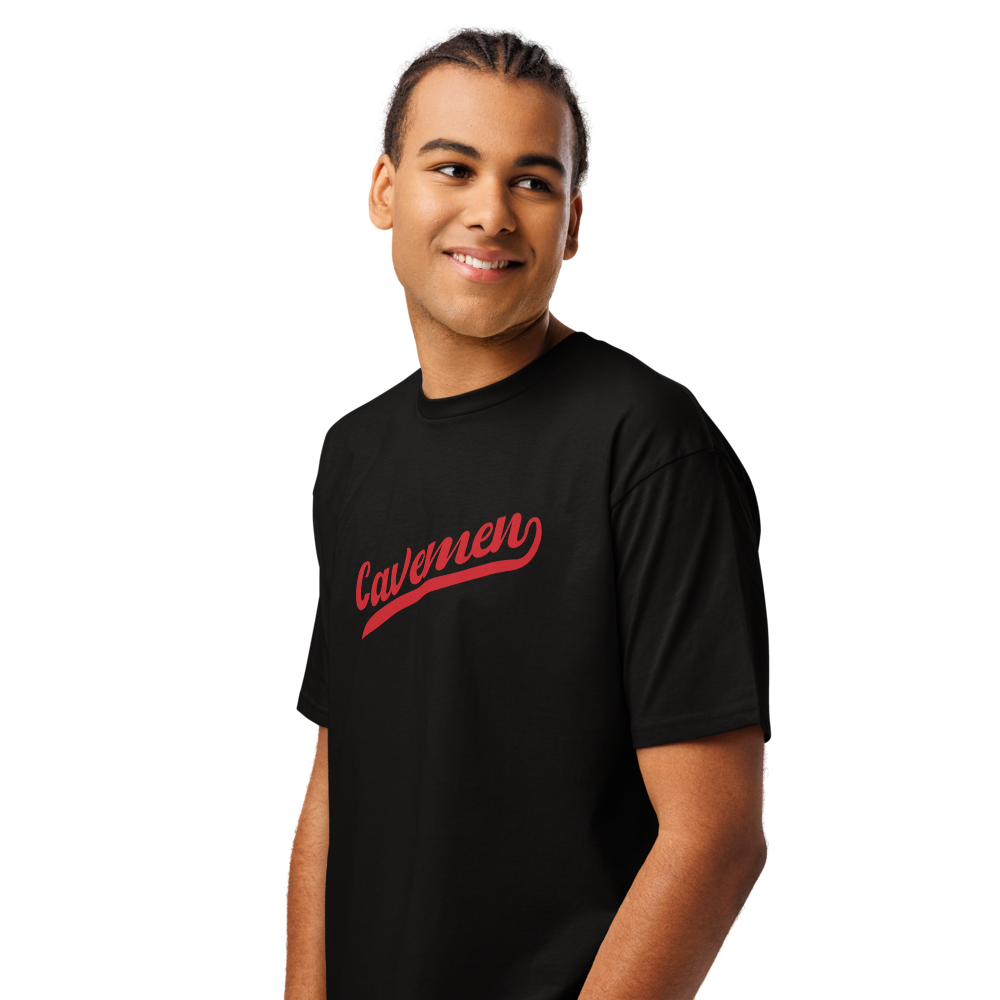 American Fork Cavemen Design 13 — Black