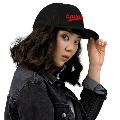 American Fork Cavemen Design 13 — Black