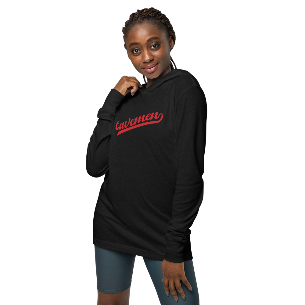 American Fork Cavemen Design 13 — Charcoal-Black Triblend