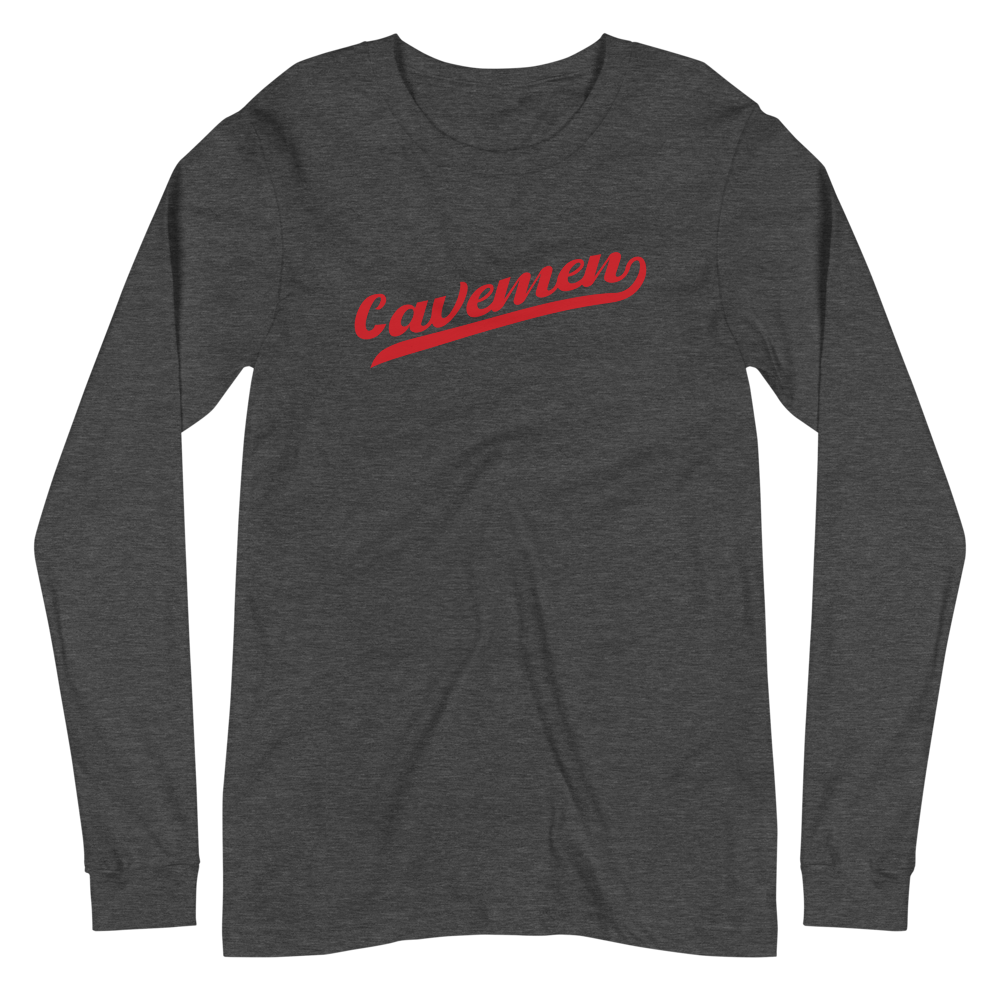 American Fork Cavemen Design 13 — Dark Grey Heather