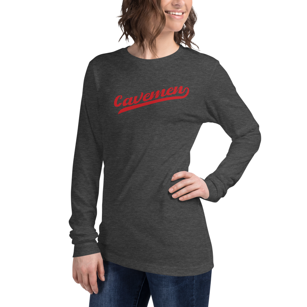 American Fork Cavemen Design 13 — Dark Grey Heather