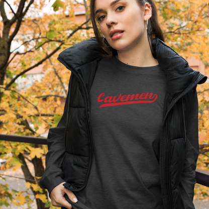 American Fork Cavemen Design 13 — Dark Grey Heather