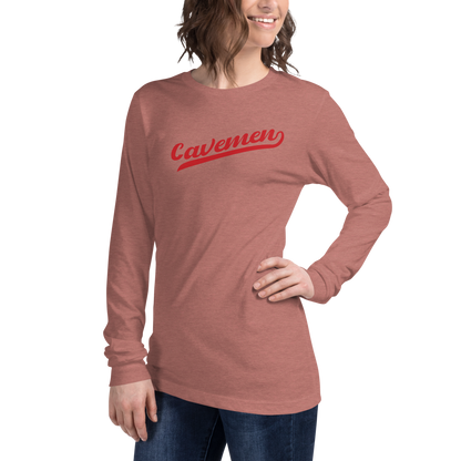 American Fork Cavemen Design 13 — Heather Mauve