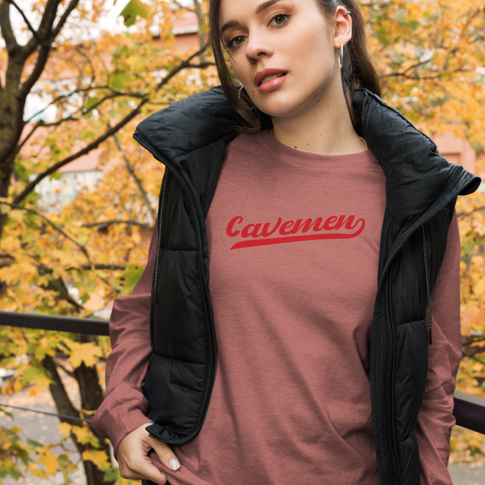 American Fork Cavemen Design 13 — Heather Mauve