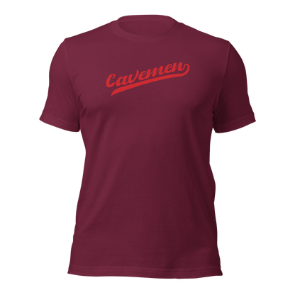 American Fork Cavemen Design 13 — Maroon