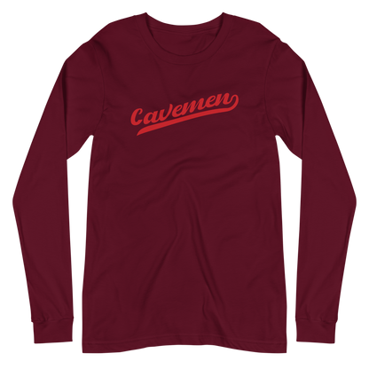 American Fork Cavemen Design 13 — Maroon