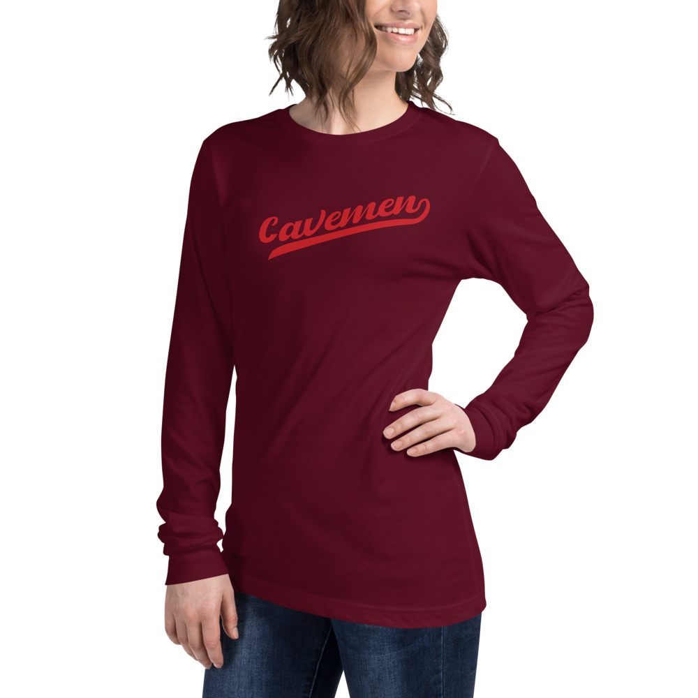 American Fork Cavemen Design 13 — Maroon