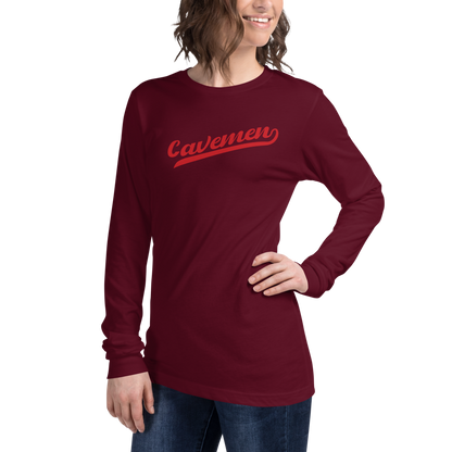 American Fork Cavemen Design 13 — Maroon