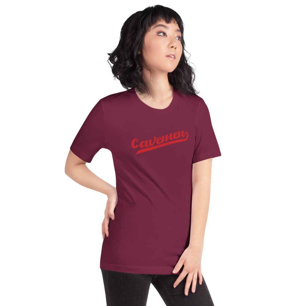 American Fork Cavemen Design 13 — Maroon