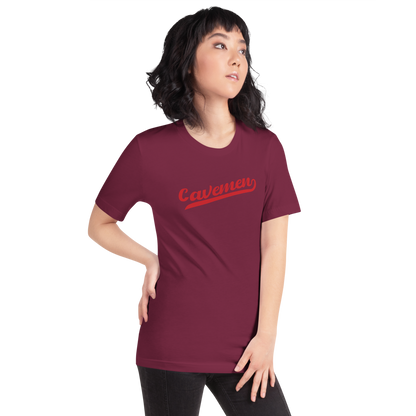 American Fork Cavemen Design 13 — Maroon