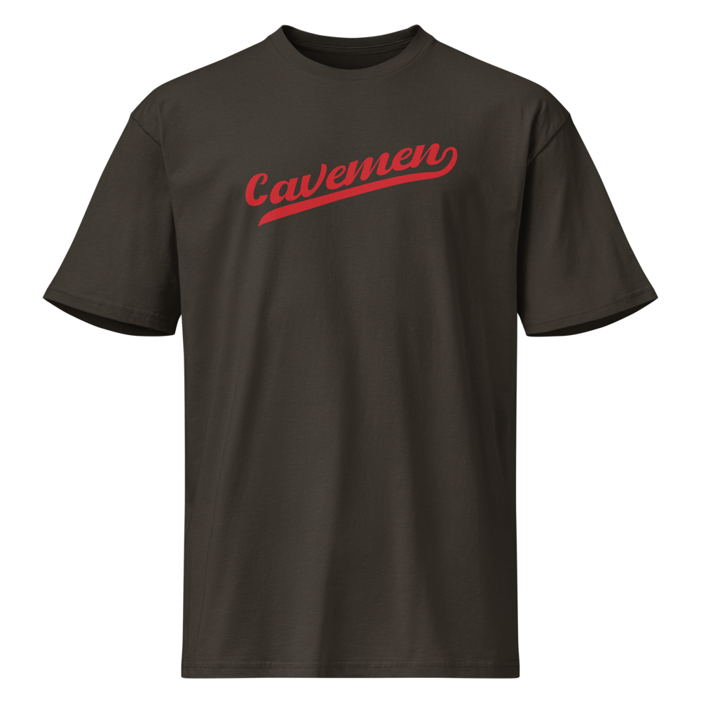 American Fork Cavemen Design 13 — Vintage Black