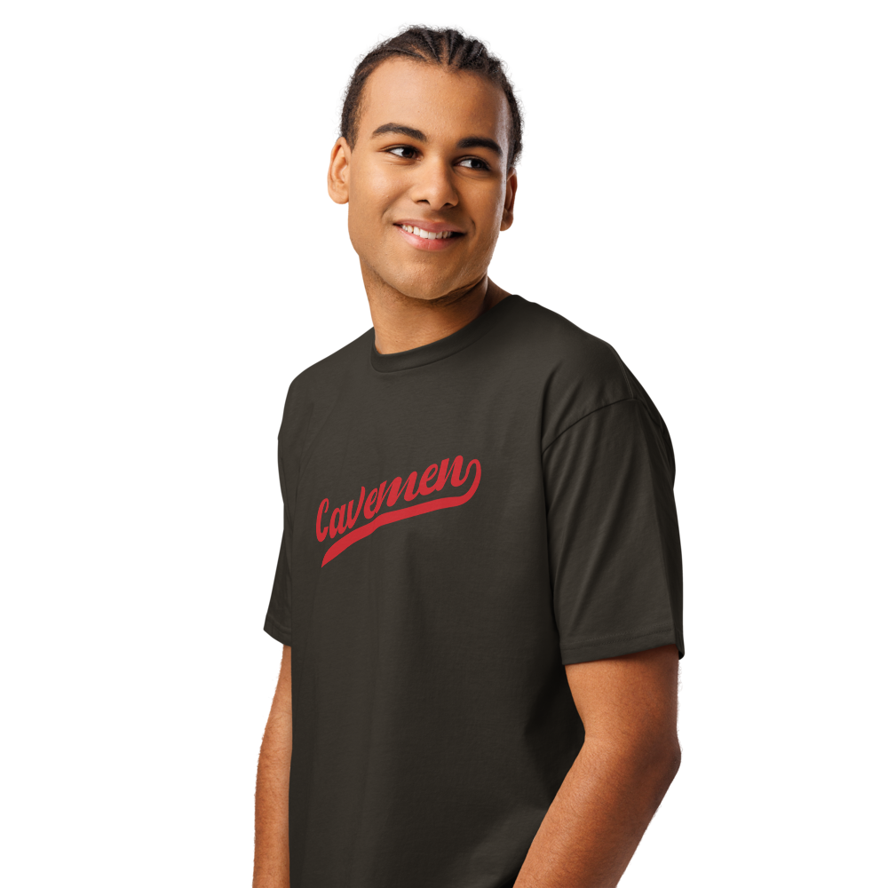 American Fork Cavemen Design 13 — Vintage Black