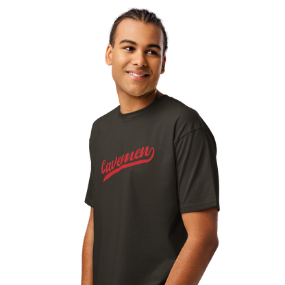 American Fork Cavemen Design 13 — Vintage Black