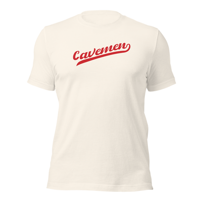 American Fork Cavemen Design 13 — Vintage White