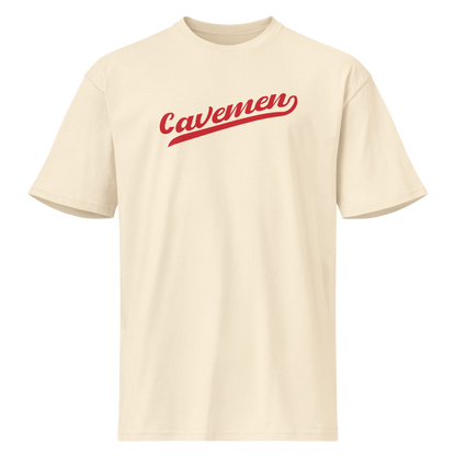 American Fork Cavemen Design 13 — Vintage White