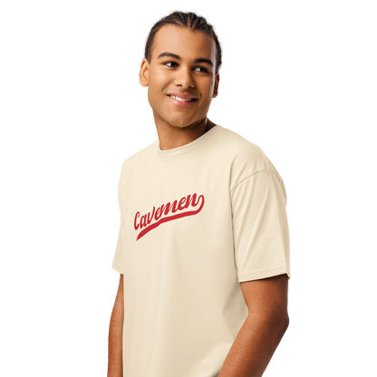 American Fork Cavemen Design 13 — Vintage White