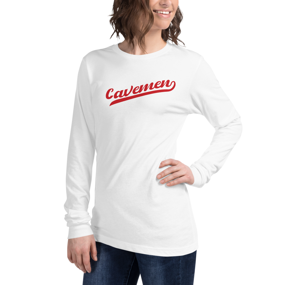 American Fork Cavemen Design 13 — White
