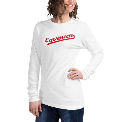 American Fork Cavemen Design 13 — White