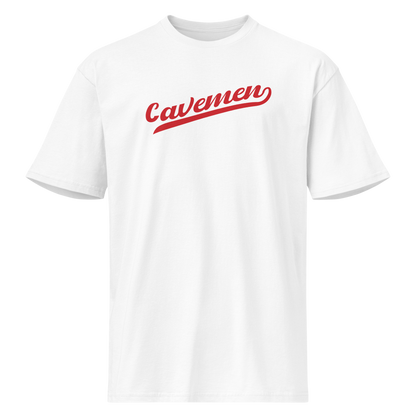 American Fork Cavemen Design 13 — White