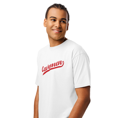 American Fork Cavemen Design 13 — White
