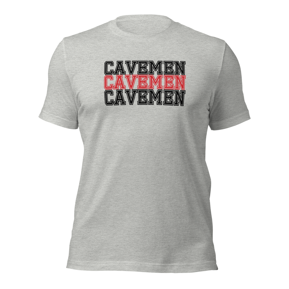 American Fork Cavemen Design 16 — Athletic Heather